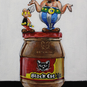 The black cat and Gauls