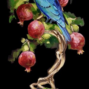 The starling and the willow pattern