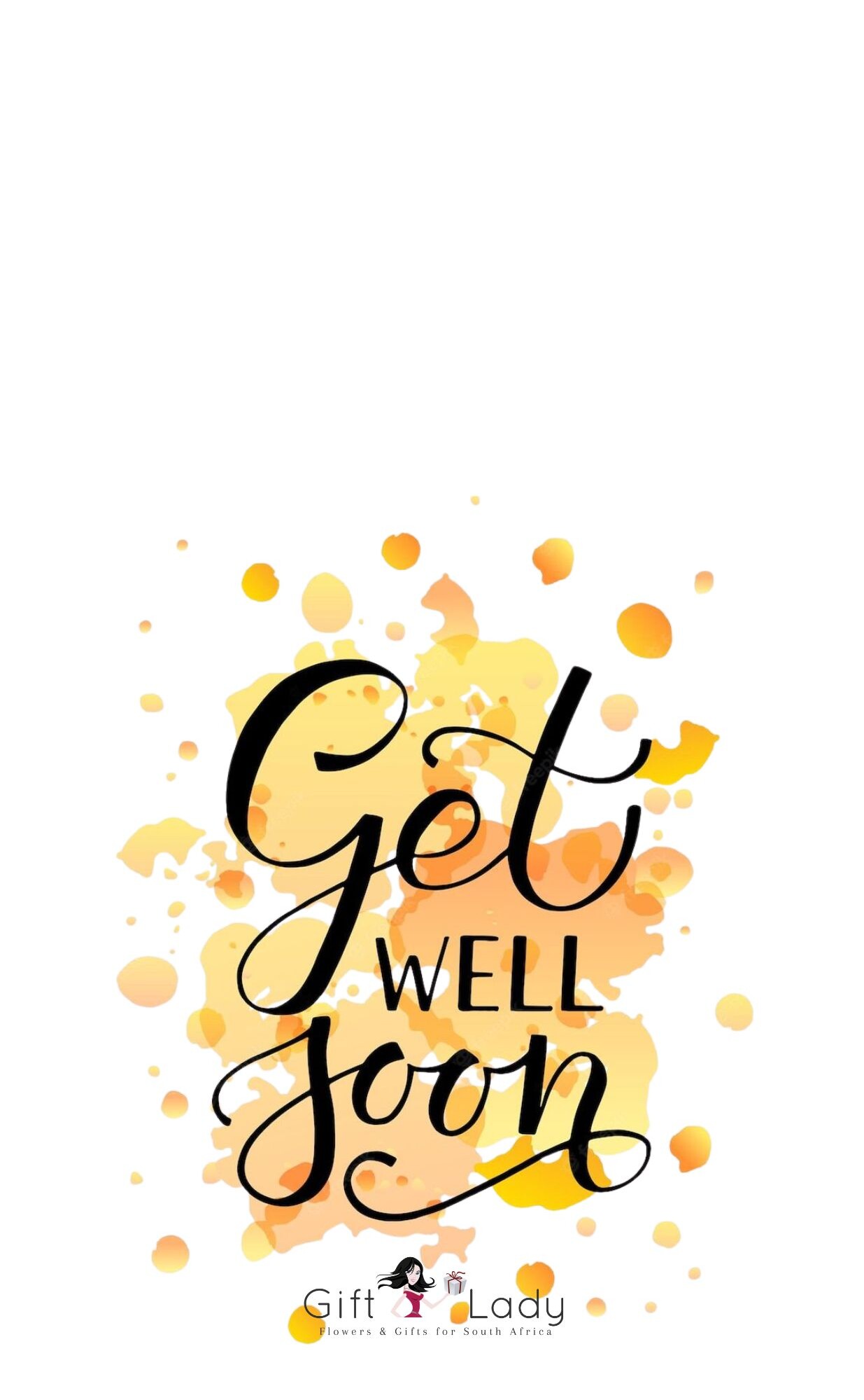 Get Well Soon Colorful Wrapper