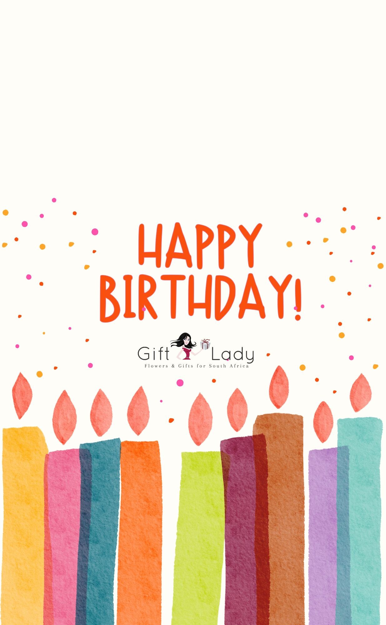 Birthday Candles Wrapper