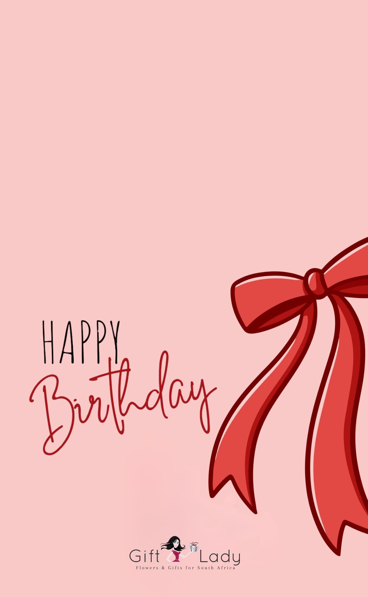 Happy Birthday Bow Wrapper