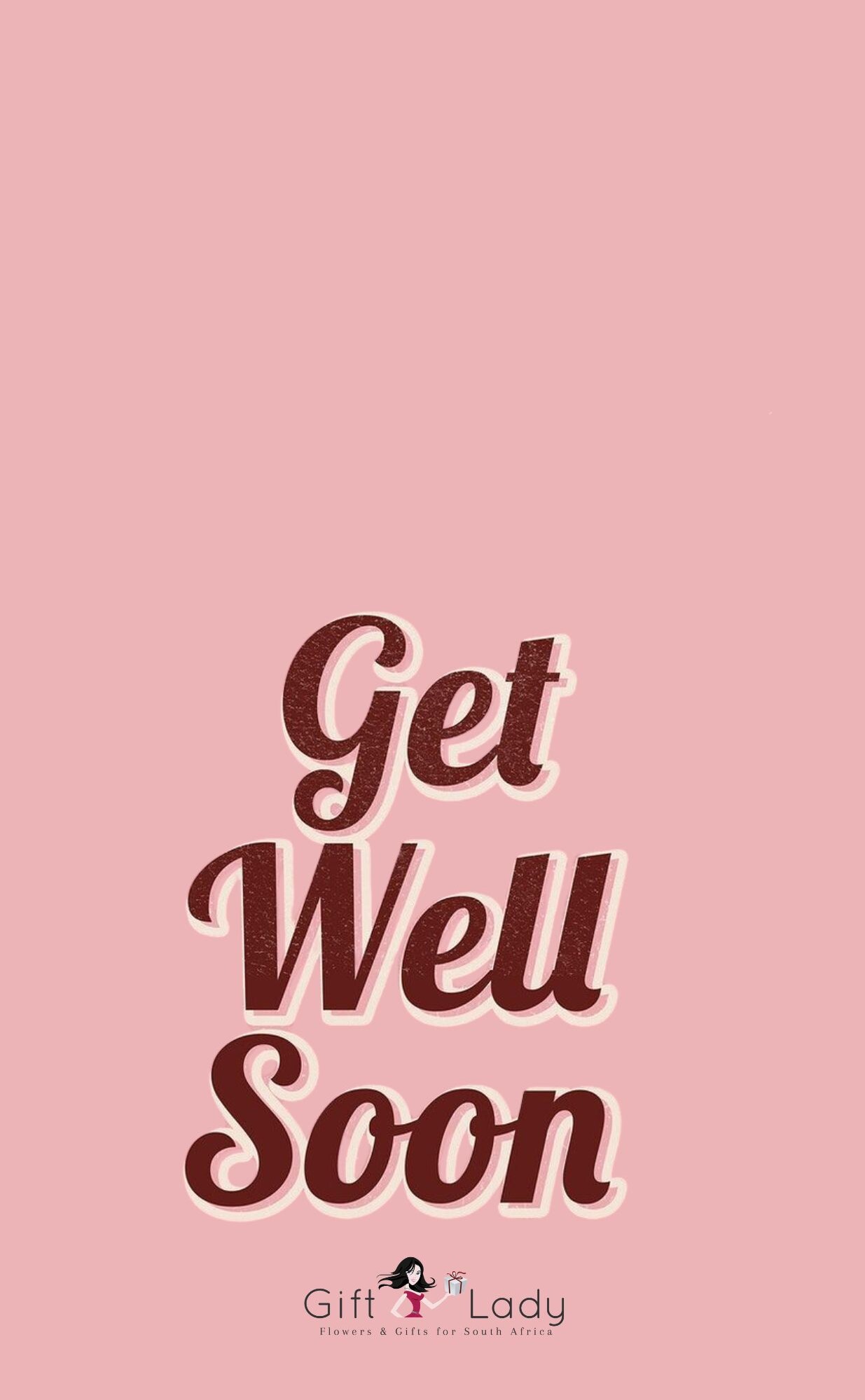 Get Well Soon Pink Wrapper