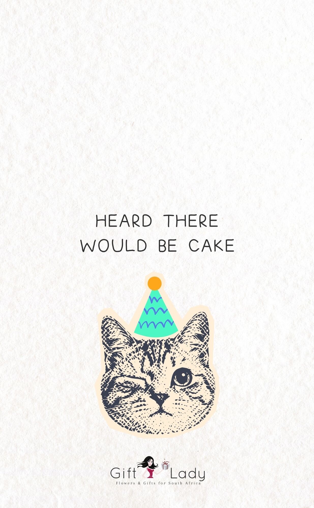Heard There Would Be Cake Wrapper