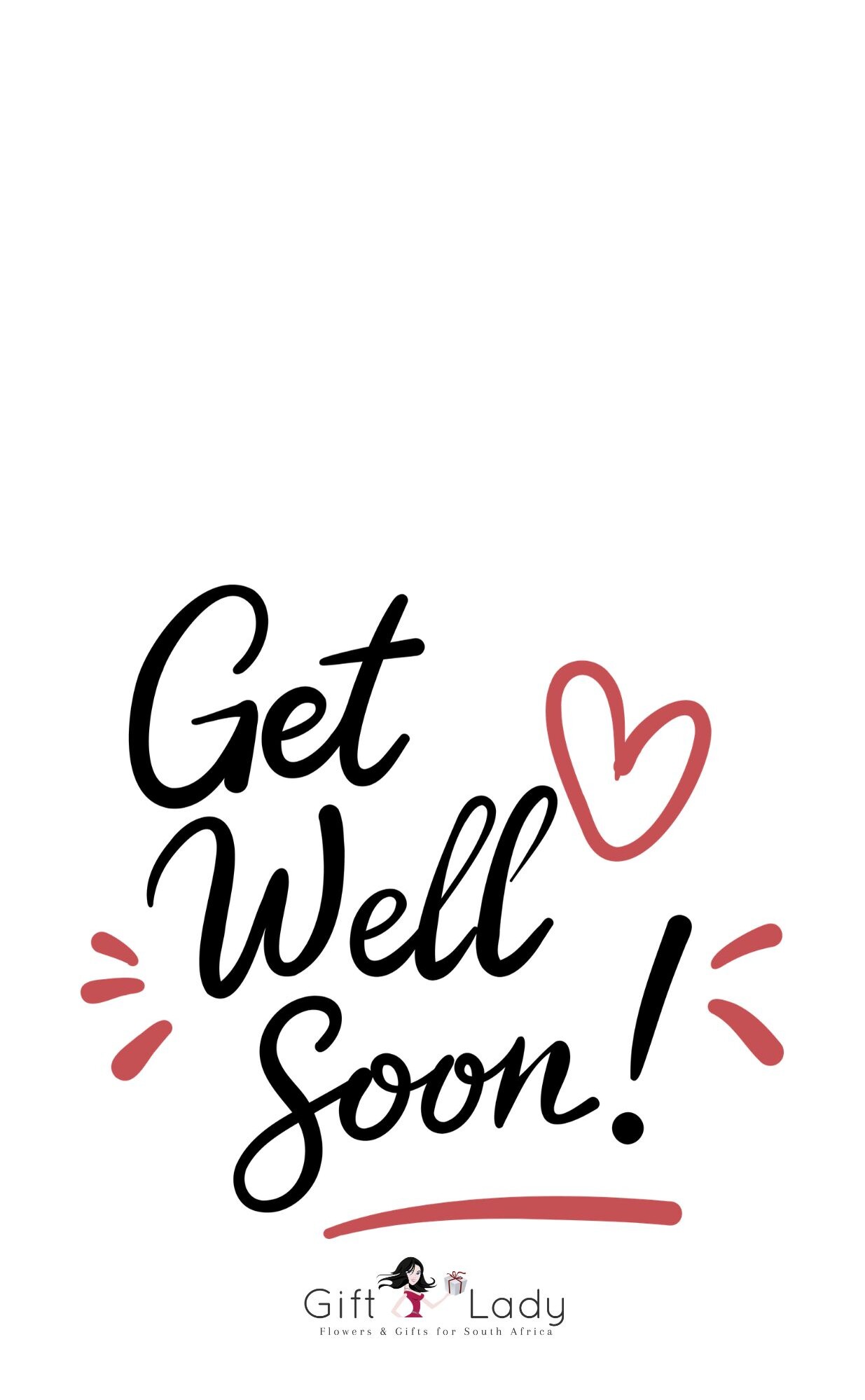 Get Well Soon Heart Wrapper
