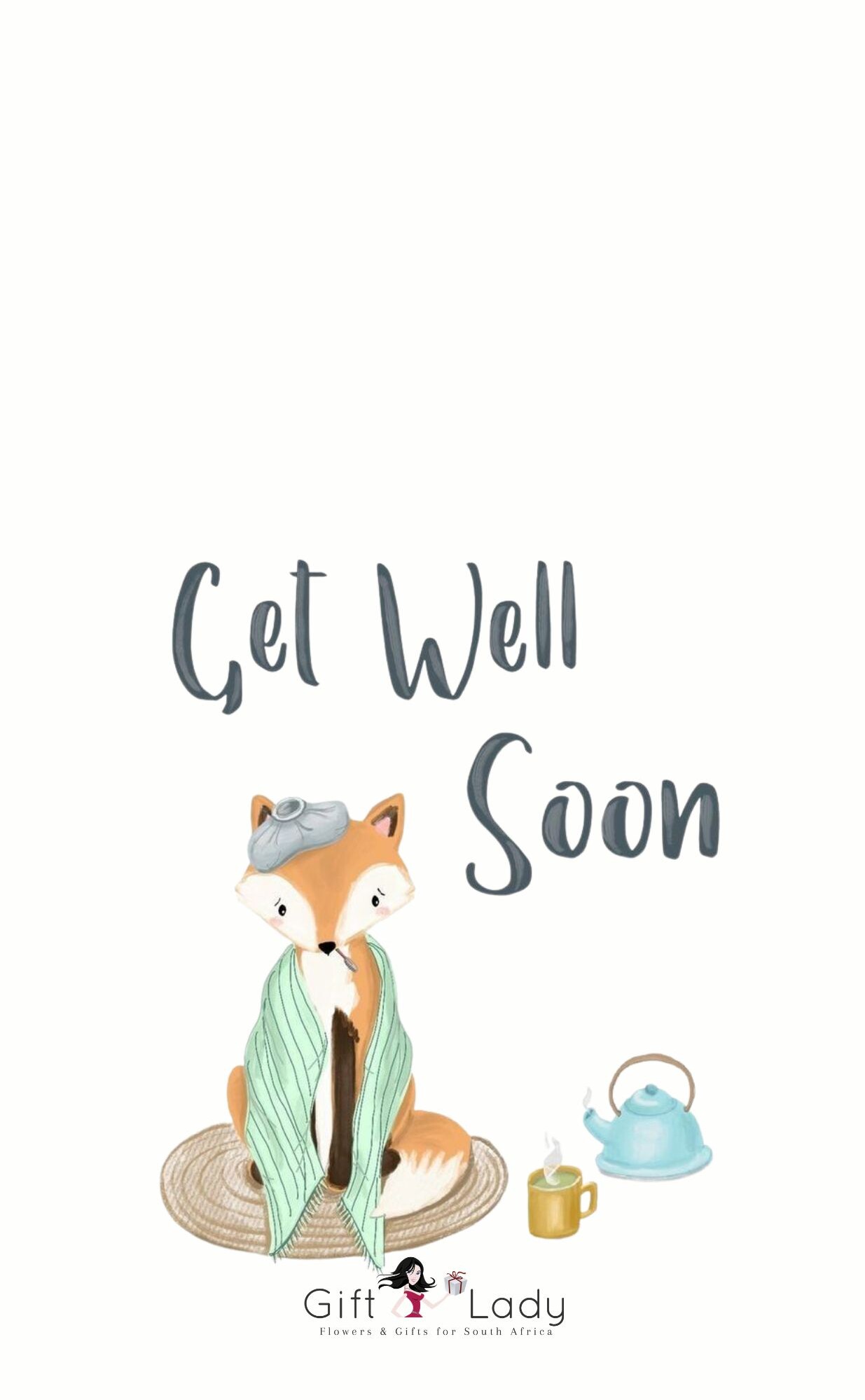 Get Well Soon Fox Wrapper