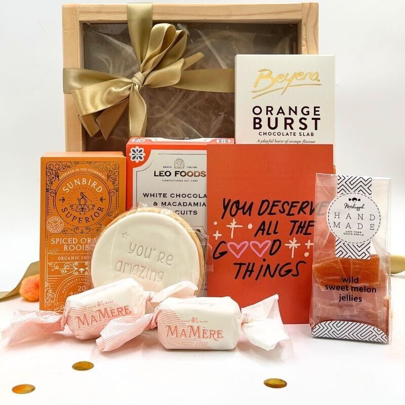 You Deserve All The Good Things Hamper - Flowers and Gifts - Online ...
