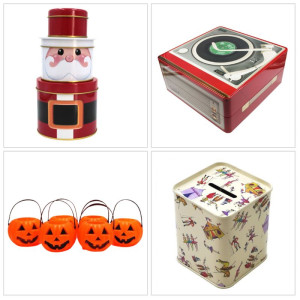 Buckets, Jars & Tins
