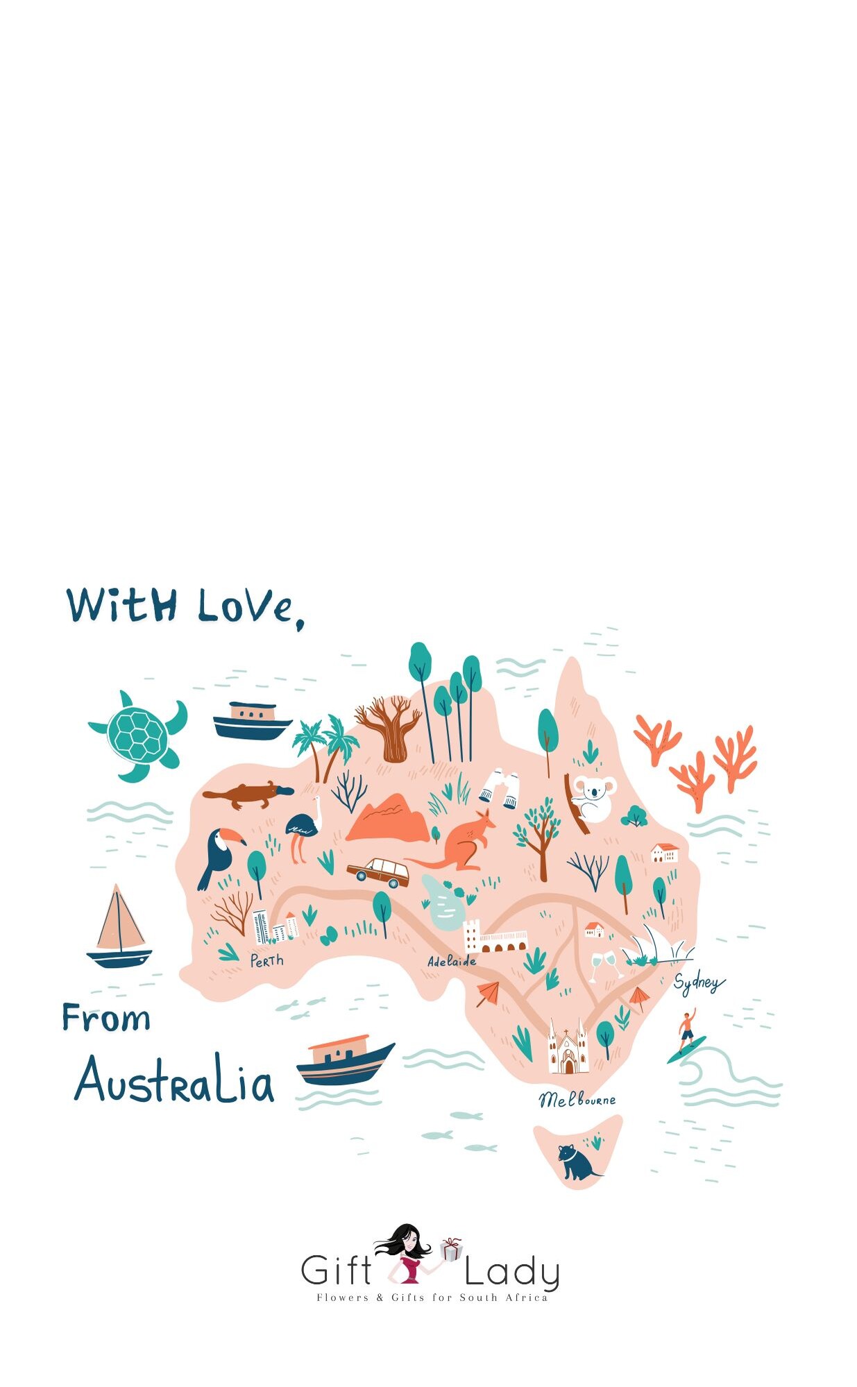 With Love, Australia Wrapper