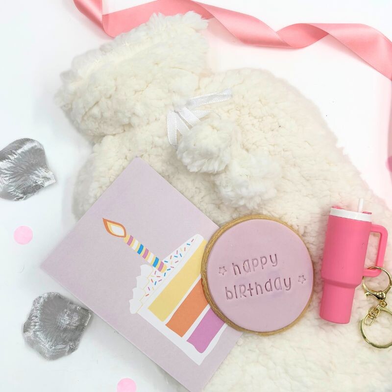 Cosy Birthday Wishes Gift Box - Flowers and Gifts - Online flower shop