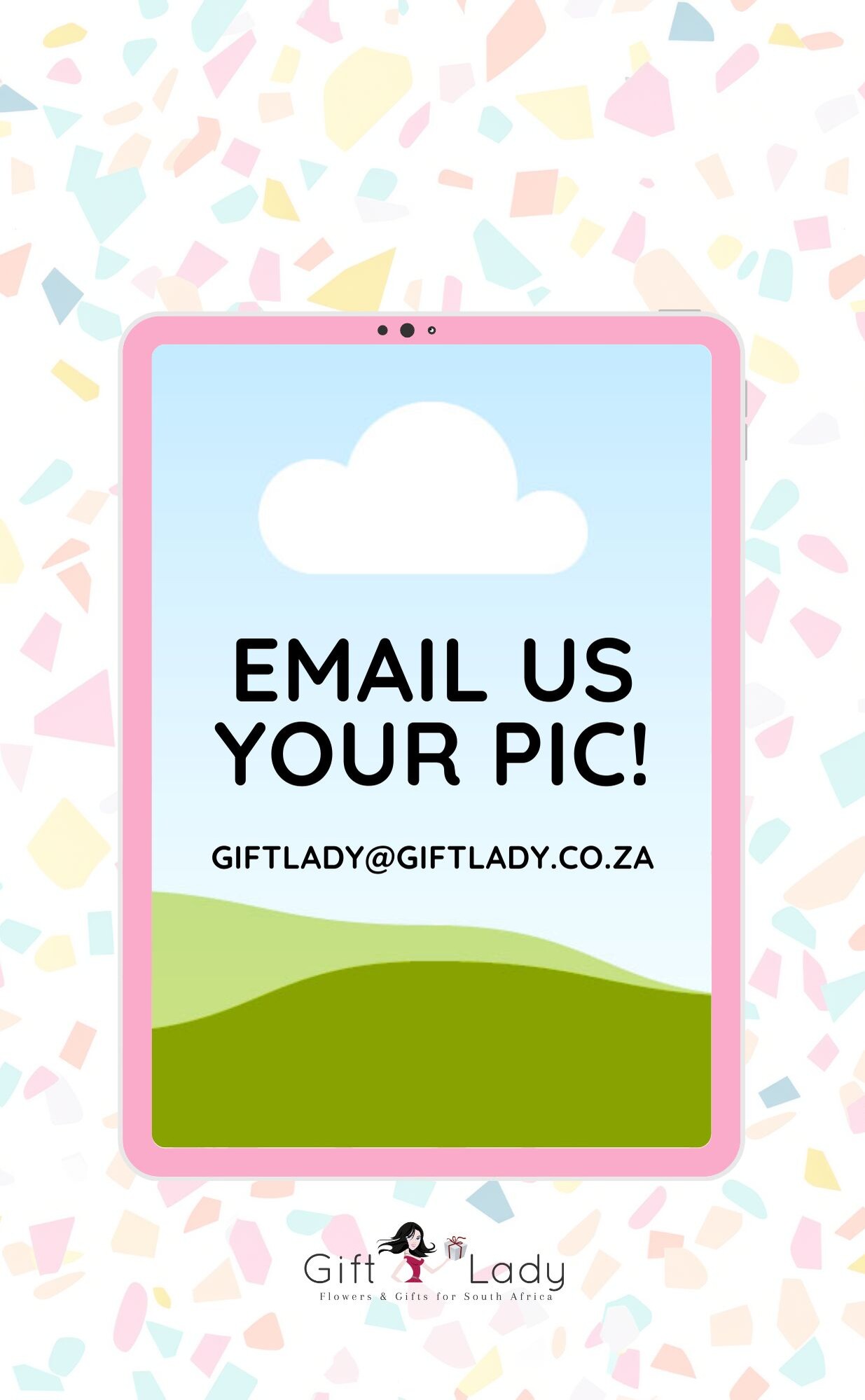 Email Your Picture - Pink