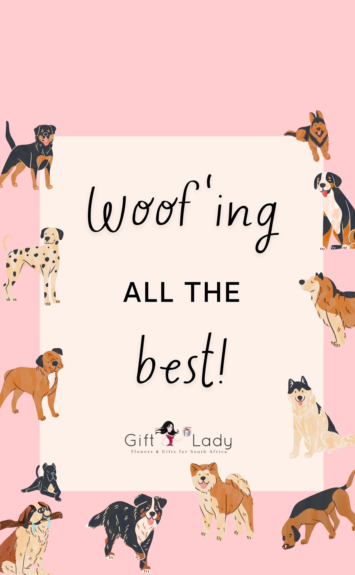 Woof'in All The Best Wrapper