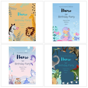 Digital Party Invites