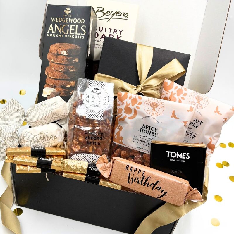 Sweet & Savoury Birthday Box - Flowers and Gifts - Online flower shop