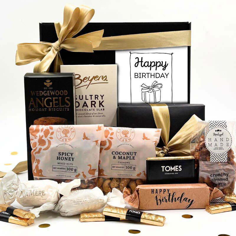 Sweet & Savoury Birthday Box - Flowers and Gifts - Online flower shop