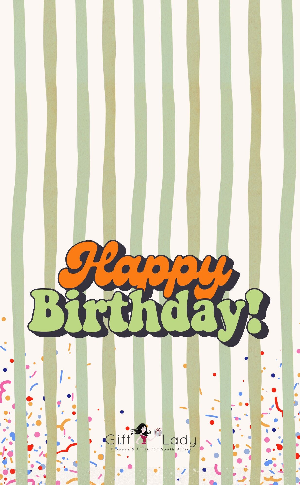 Birthday Sprinkles Wrapper