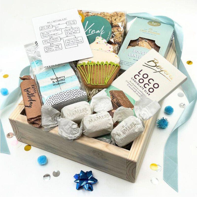 Am I Getting Old Birthday Box - Flowers and Gifts - Online flower shop