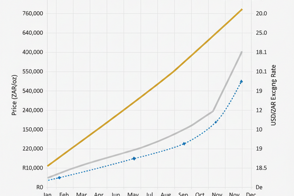 Gold Trader Blog - Gold and Silver in 2025: New Highs in South African Rand Terms