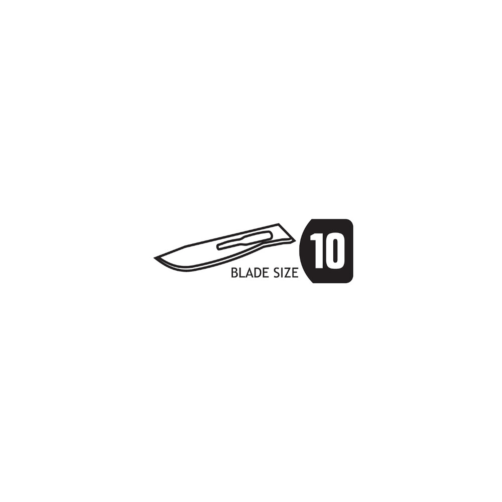 MS SAFETY/DISPOSABLE SCALPEL - Size 10