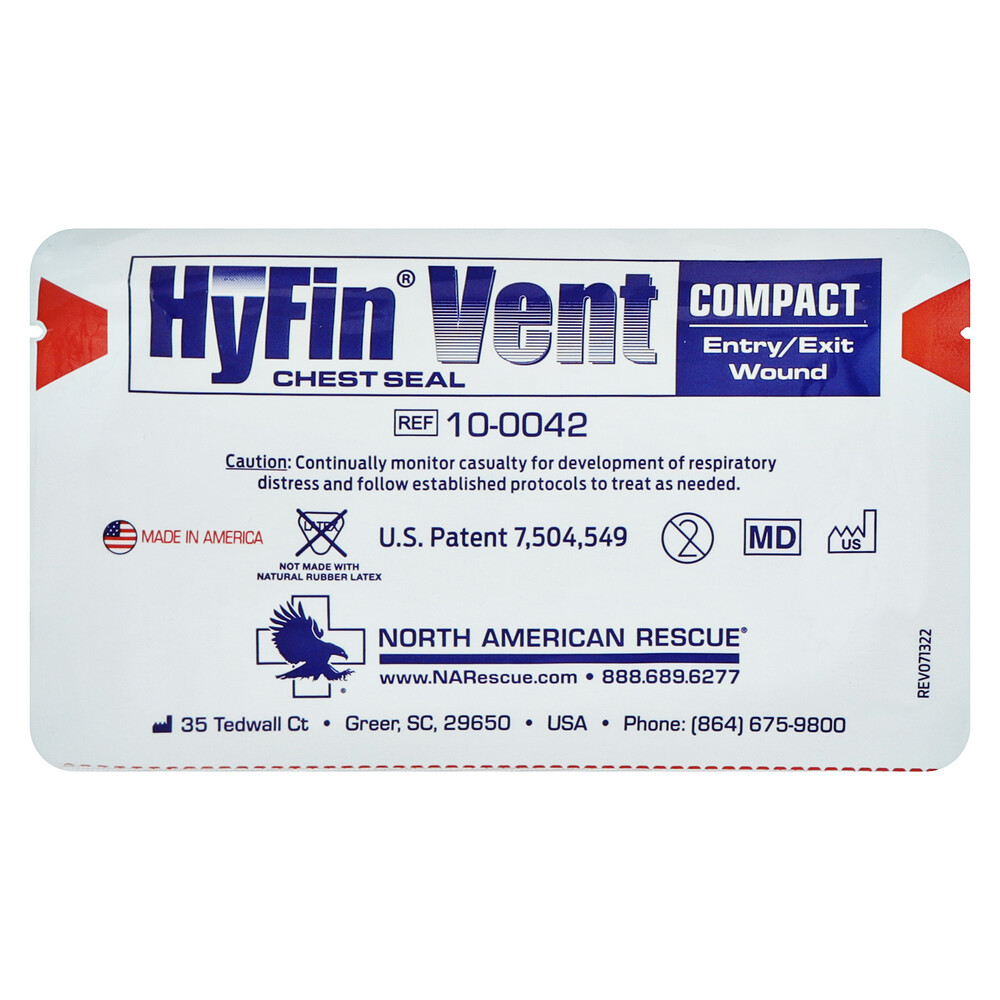 HYFIN VENT COMPACT CHEST SEAL - SINGLE