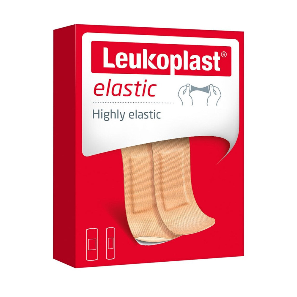 LEUKOPLAST ELASTIC PLASTER - 19 x 72mm & 28 x 72mm