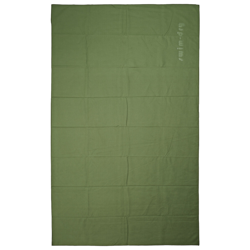 OLIVE MICROFIBRE OUTDOOR TOWEL - 130 X 80CM