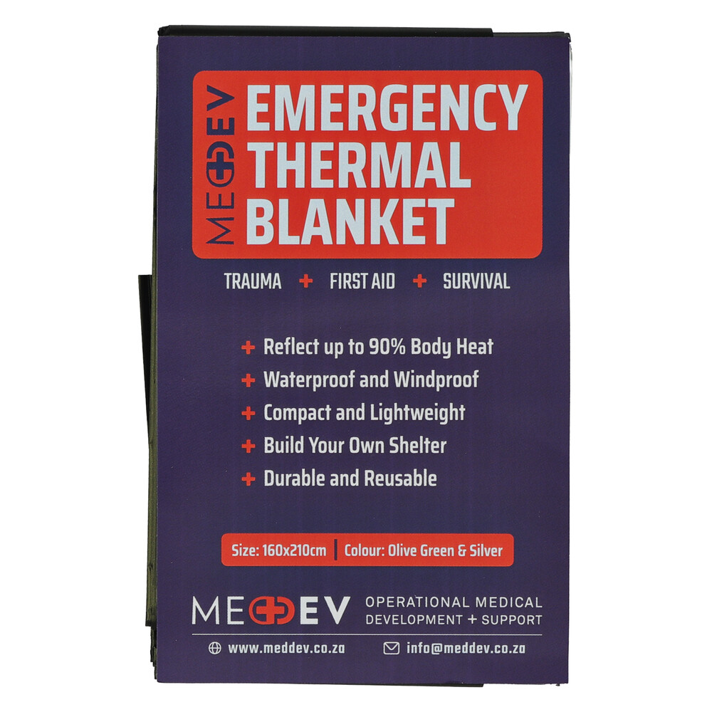 EMERGENCY THERMAL BLANKET- 2.1m x 1.6m