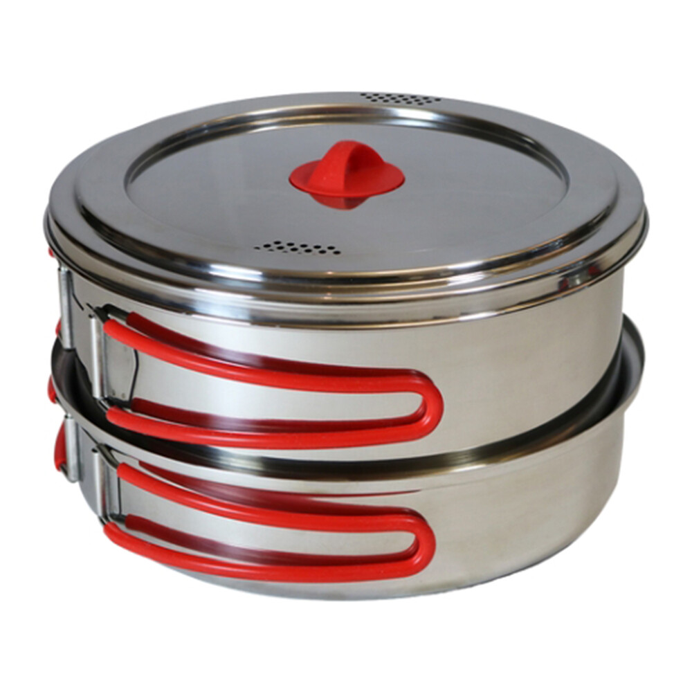 STAINLESS STEEL 6PC COOKSET - COGHLAN's