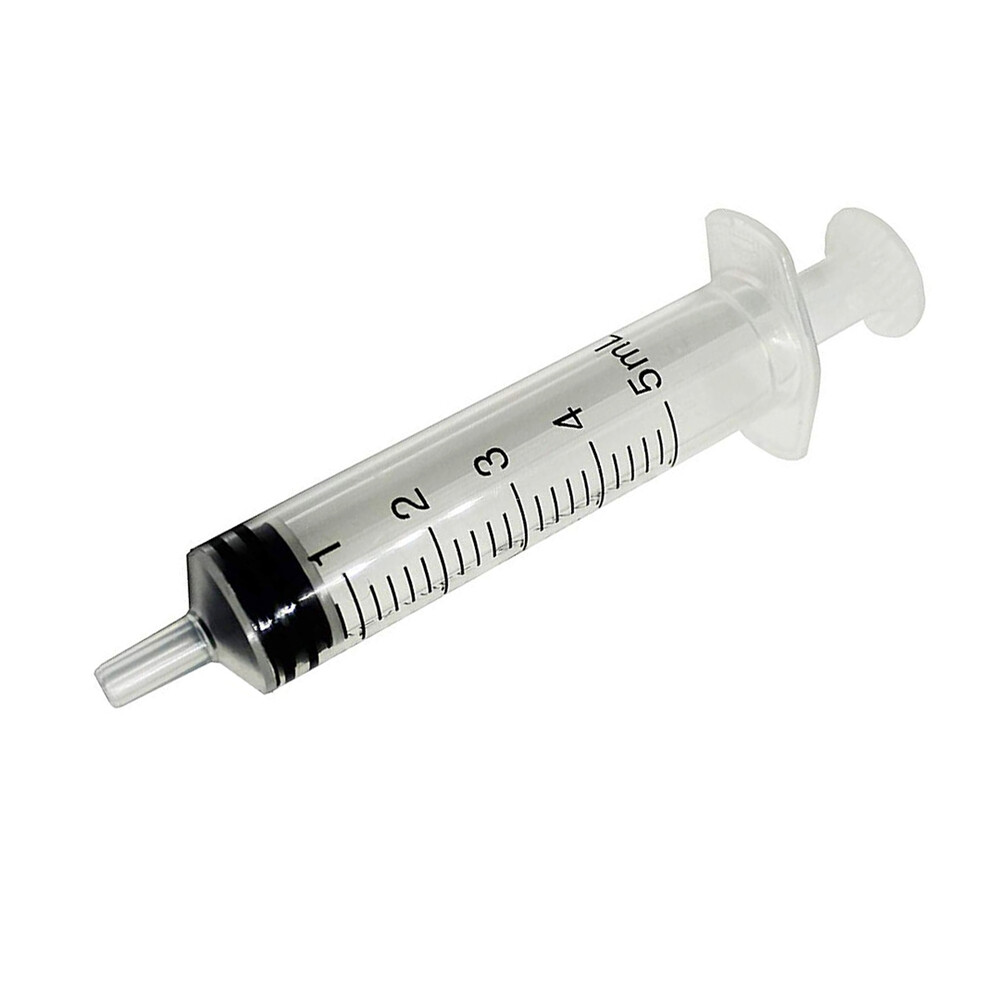 LUER SLIP DISPOSABLE SYRINGE - 5ml / SINGLES