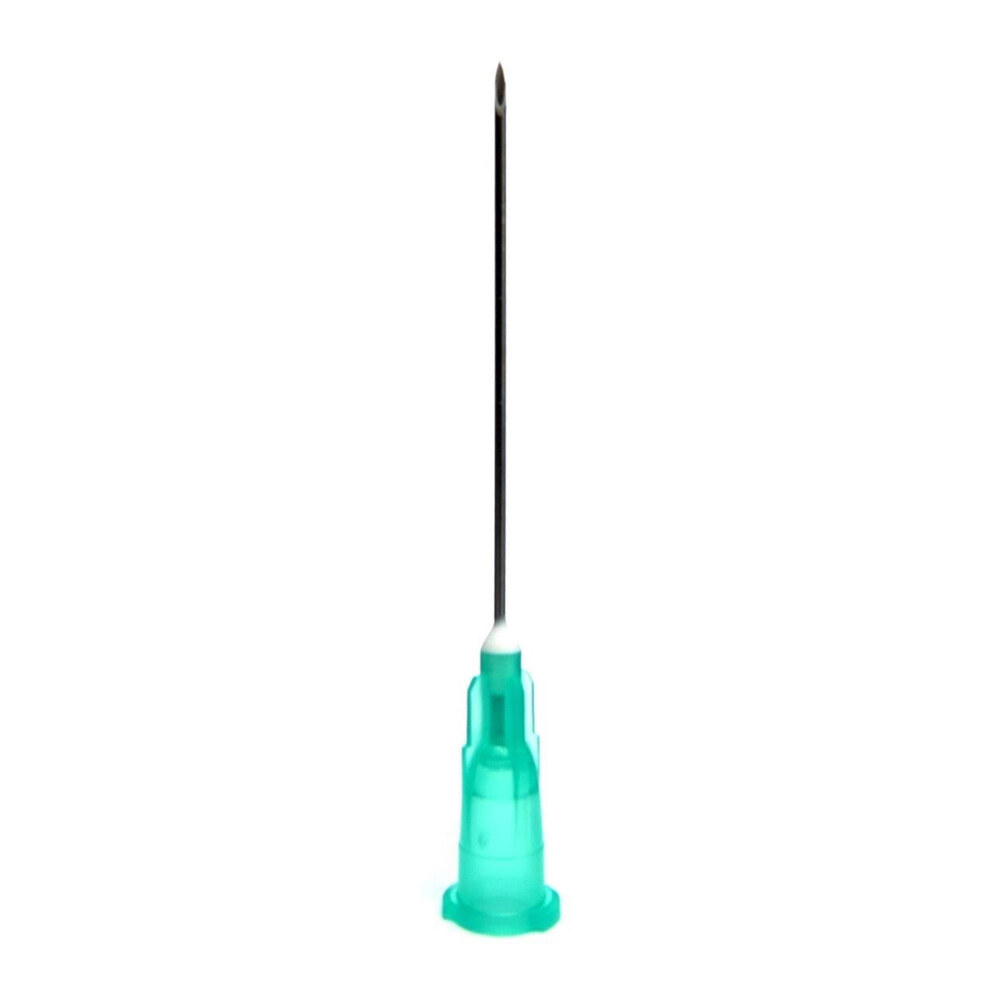 21G GREEN HYPODERMIC NEEDLE - SINGLE