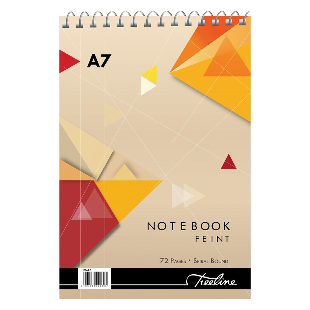 A7 TOP SPIRAL BOUND NOTEBOOK - 72 Page