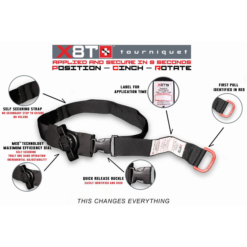 X8T Tactical Tourniquet