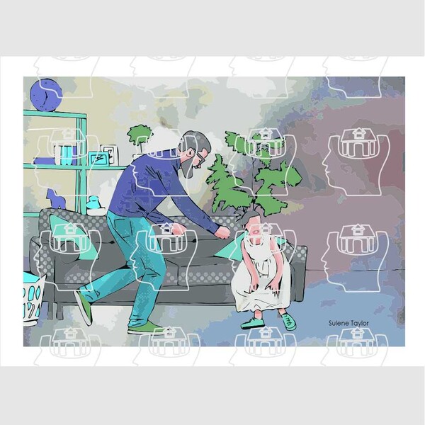 Sulene Taylor Artwork - FunWithDad House