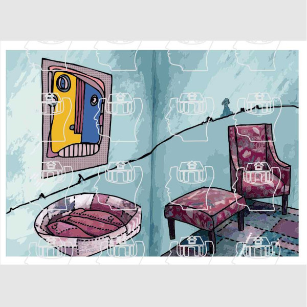 Sulene Taylor Artwork - DogOnHill House