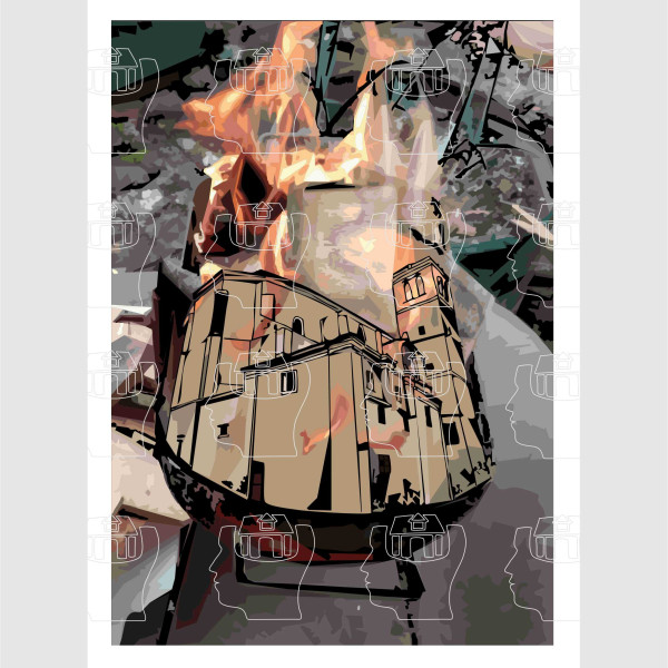 Sulene Taylor Artwork - BurningMemories House
