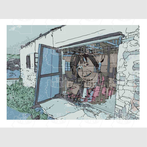 SuleneTaylorArt artwork - ShabbyBarnFace House
