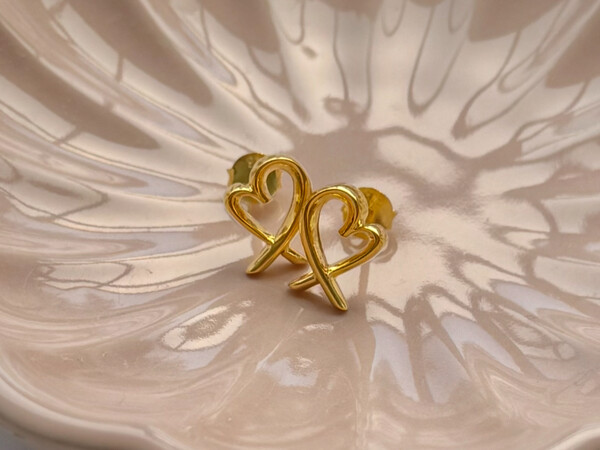 Cross my Heart Studs