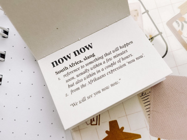 Journaling Accessories - Local is Lekker Word Book Journaling Accessories - Local is Lekker Word Book