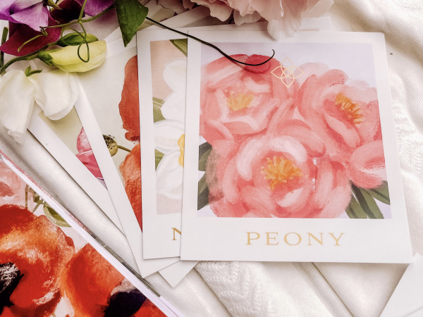 Floral Gift Card Set