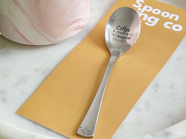 Coffee and Mascara Teaspoon